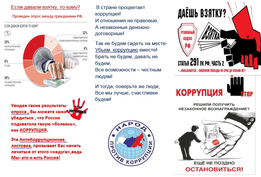 Вы давали взятку?