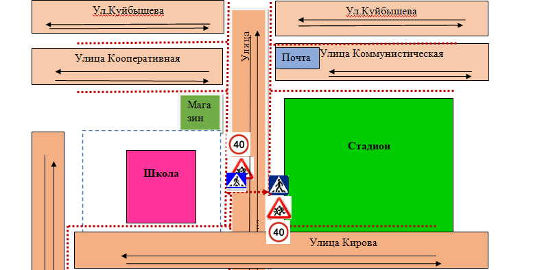 схема проезда